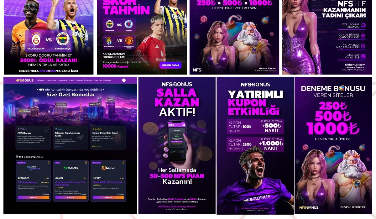 Sosyal medya tasarımları tasarım seçkisi